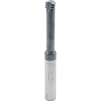 Picture of CARMEX MTS12114C50 11 UN Thread Mill 11.00TPI 0.44 Dia 1.97 Neck 0.47 Shank Internal 3 Flute 3xD1 AlTiN