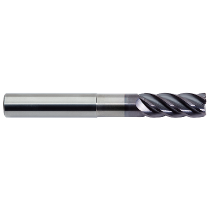 Picture of M.A. FORD 17810034NAW DIA 1 SH 1.00 LOC 3.00 OAL6.00 End Mill Standard Flute Standard Helix Carbide AlTiN Single End Corner Radius0.0300 0.76MM TuffCut® XR
