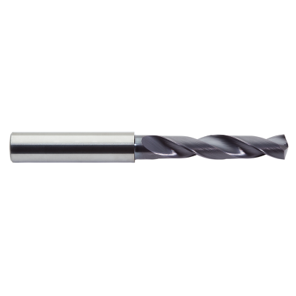 Picture of M.A. FORD 2XDSS1181A Carbide Drill Solid Carbide 140° - 142° 0.118 Dia 0.118 Shank 2.244 OAL 2 Flute 0.630 Flute Length Carbide AlTiN