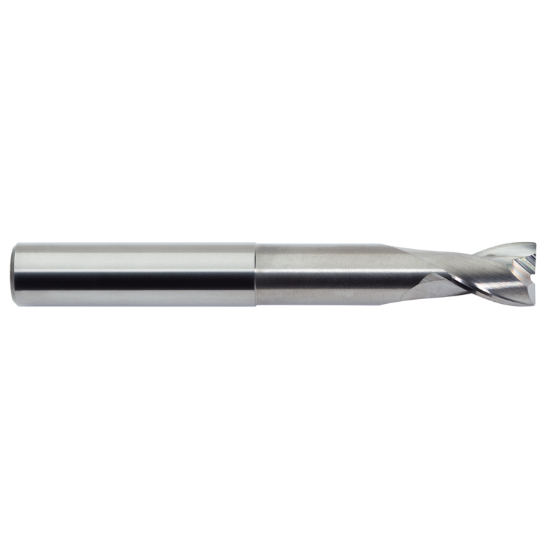 Picture of M.A. FORD 13518750N DIA 3/16 SH 0.1875 LOC 0.2500 OAL2.00 End Mill Standard Flute Standard Helix Carbide Uncoated Single End Corner Radius0.0080 0.20MM TuffCut® AL