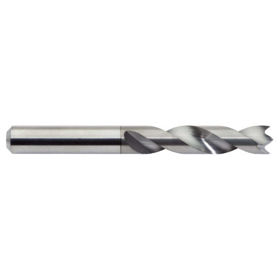 Picture of M.A. FORD 20712600CE Carbide Drill Solid Carbide Spur 0.126 Dia 0.128 Shank 1.889 OAL 2 Flute 0.630 Flute Length Carbide CERAedge®