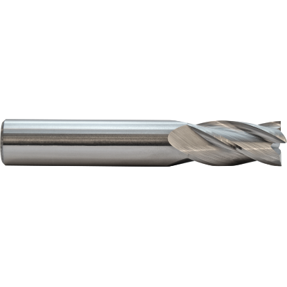 Picture of M.A. FORD 11115620R.060 DIA 5/32 SH 0.1875 LOC 0.50 OAL2.00 End Mill Standard Flute Standard Helix Carbide Uncoated Single End Corner Radius0.0600 1.52MM TuffCut® GP