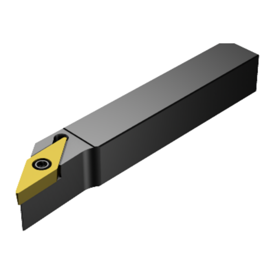 Picture of SANDVIK QS-SVJBR1010E11-B1, CoroTurn 107 QS Short Holder for QS Holding System, Right Hand, 10 x 10mm Shank Stick Tool