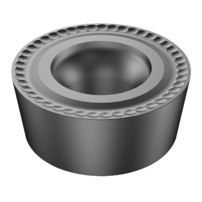 Picture of SANDVIK RCMT 32 09 M0 H13A Turning Insert Round Carbide 0.630 Corner Radius