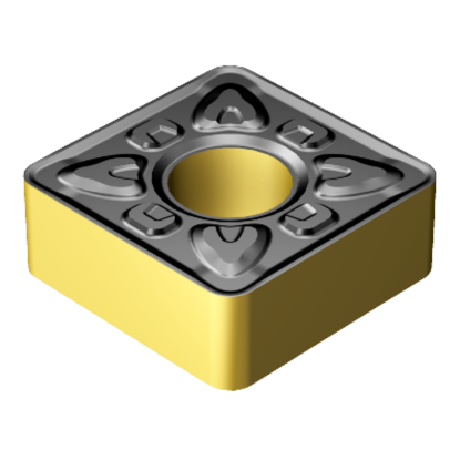 Picture of SANDVIK SNMG 433-XMR 2220 Turning Insert Square TiCN + Al2O3 + TiN Carbide 0.047 Corner Radius