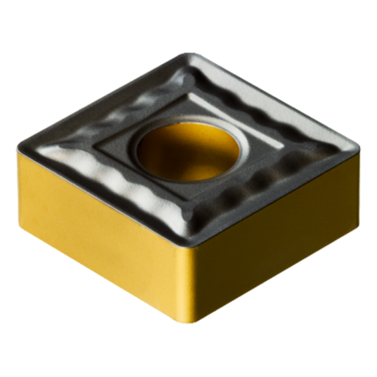 Picture of SANDVIK SNMG 433-QM 2220 Turning Insert Square TiCN + Al2O3 + TiN Carbide 0.047 Corner Radius