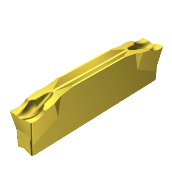 Picture of SANDVIK R123G2-0300-0502-CM 2135 Grooving,Groove Turning Insert Clamp Down