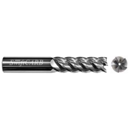Picture of SWIFTCARB AF12505H200GRVC0 DIA 1-1/4 SH 1.2500 LOC 2.6250 OAL5.50 End Mill Standard Flute Variable Helix Carbide Uncoated Single End Corner Radius0.2500 6.35MM