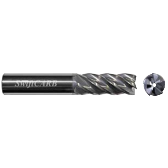 Picture of SWIFTCARB XM12505KA00LS00M DIA 1-1/4 SH 1.2500 LOC 4.00 OAL7.50 End Mill Standard Flute Variable Helix Carbide AlTiN Single End Square Sharp