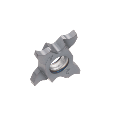 Picture of TUNGALOY TCG18R225-020 AH7025 On Edge Cut Off,Grooving,Groove Turning Insert AlTiN 0.008 Corner Radius 0.089 Wide 
