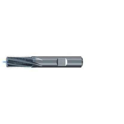 Picture of EMUGE GF165376.9548 Carbide Thread Mill 1/2"-3/4" x 14.00TPI Cutter Diameter Carbide TiCN