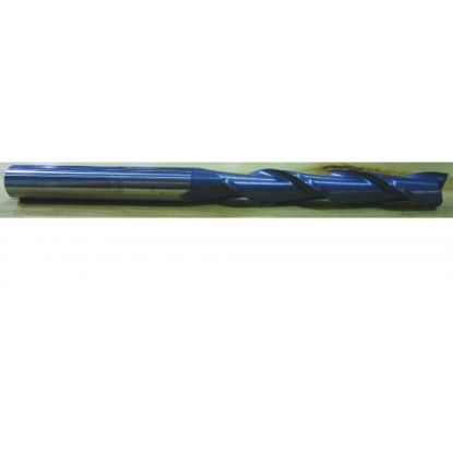 Picture of HTC 180-2625 DIA 5/8 SH 0.6250 LOC 3.00 OAL6.00 End Mill Standard Flute Standard Helix Carbide AlTiN Single End Square Sharp