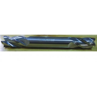 Picture of HTC 210-4750 DIA 3/4 SH 0.7500 LOC 1.50 OAL6.00 End Mill Standard Flute Standard Helix Carbide Uncoated Double End Square Sharp