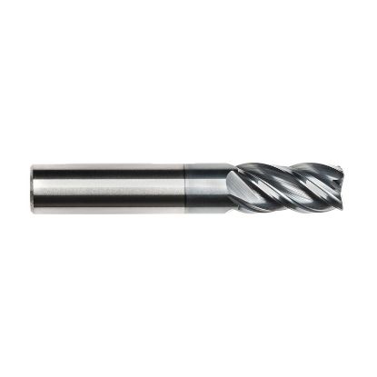 Picture of IMCO 68002 DIA 25MM SH 0.9843 LOC 2.0472 OAL4.7244 End Mill Standard Flute Variable Helix Carbide AlCrN Single End Square Sharp Pow-R-Feed Mill