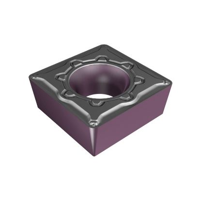 Picture of ISCAR SCMT3 2 F3M IC6025 Turning Insert Square Carbide TiCN + Al2O3 + TiN 0.031 Corner Radius