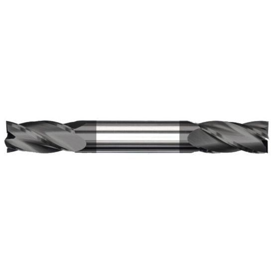 Picture of MASTERCUT  DIA 3/64 SH 0.1250 LOC 0.0937 OAL1.50 End Mill Standard Flute Standard Helix Carbide AlTiN Double End Square Sharp
