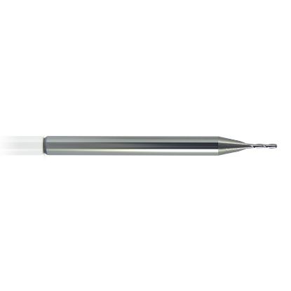 Picture of MELIN 19730 DIA 1/8 SH 0.1250 LOC 0.7500 OAL2.2500 End Mill Standard Flute Standard Helix Carbide Uncoated Single End Square Sharp