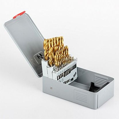 Picture of YG-1 D2GPSET930 #1 HSS(M42) Jobbers Length STRAIGHT Shank 56PCS Gold-P Drill SET