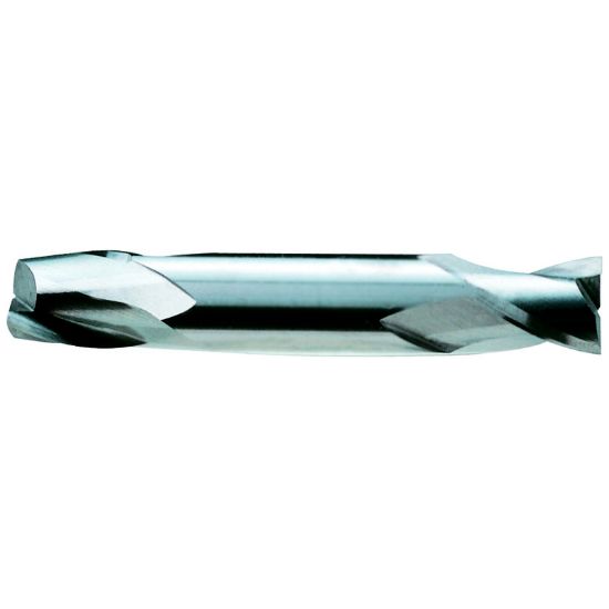 Picture of YG-1 32558TC DIA 1/8 SH 0.1250 LOC 0.2500 OAL1.50 End Mill Standard Flute Standard Helix Carbide TiCN Double End Square Sharp Carbide ENDMillS