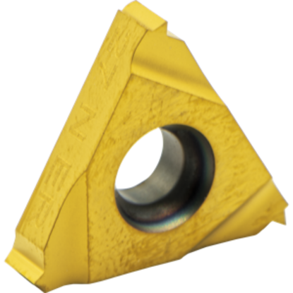 Picture of CARMEX 16ER27NPTMXC Threading Insert 27.00TPI NPT External Right TiCN + TiN ISO 16