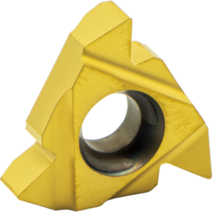 Picture of CARMEX 16ILG60MXC Threading Insert 8.00TPI - 14.00TPI 3.18MM - 1.81MM 60.0° Internal Left TiCN + TiN ISO 16