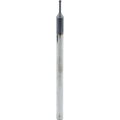 Picture of CARMEX MTS06024C9 0.5 ISO-L Thread Mill 0.09 Dia 0.50MM 0.37 Neck 4.10 OAL 3 Flute Yes Coolant 3xD1 Internal AlTiN