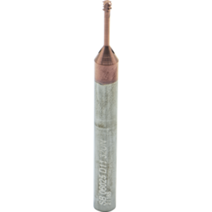Picture of CARMEX MTSB 06025 D11 32 UN Thread Mill 0.10 Dia 32.00TPI 0.44 Neck 2.30 OAL 4 Flute No Coolant 3xD1 Internal AlTiN