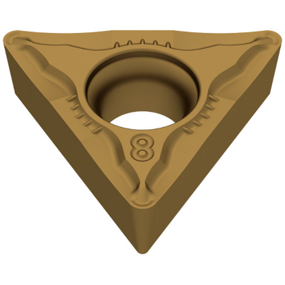 Picture of CERATIZIT TCMT21.51EN F43 CTC2135 Turning Insert Triangle 0.016 Corner Radius TiCN + TiNB