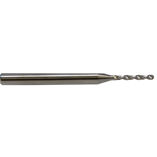 Picture of M.A. FORD 30200590C Circuit Board Solid Carbide 130° 0.006 Dia 0.125 Shank 1.500 OAL 2 Flute 0.100 Flute Length Carbide 